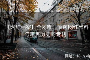 【网红档案】全网唯一解密网红黑料与暗黑历史的专刊
